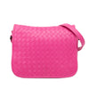 Secondhand Bottega Veneta Nappa Intrecciato Flap Crossbody