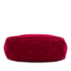 Chanel CC Quilted Suede Handbag Secondhand