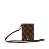 Secondhand Louis Vuitton Damier Ebene Porte Carte ID Bandouliere