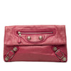 Balenciaga Lambskin Motocross Giant 21 Envelope Clutch Secondhand