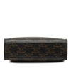 Celine Mini Triomphe Coated Canvas Vertical Cabas Satchel Secondhand