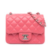 Chanel Mini Square Classic Lambskin Single Flap Secondhand