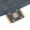 Fendi Mini Zucca Embossed Leather Baguette Satchel Secondhand