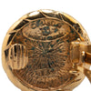 Secondhand Chanel Gold Plated CC Round Clip On Earrings