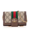 Gucci GG Supreme Ophidia Iphone Case Wallet on Chain Secondhand
