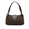 Fendi Zucca Canvas Shoulder Bag Secondhand