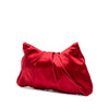 Chanel CC Quilted Satin Half Moon Flap Clutch Secondhand