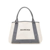 Balenciaga Canvas Navy Cabas Tote S Secondhand