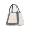 Balenciaga Canvas Navy Cabas Tote S Secondhand