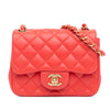 Chanel Mini Square Classic Lambskin Single Flap Secondhand
