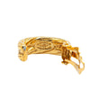 Secondhand Chanel Gold Plated CC Hoop Clip on Earrings