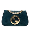 Gucci Small Suede Blondie Chain Satchel Secondhand