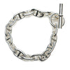 Hermès Small Sterling Silver Chaine d'Ancre Bracelet GM Secondhand