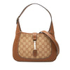 Gucci Medium GG Raffia Jackie 1961 Crossbody Secondhand