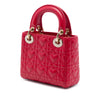 Dior DiorAmour Mini Lambskin Cannage Lady Dior Secondhand