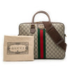 Gucci GG Supreme Ophidia Web Briefcase Secondhand