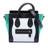 Celine Nano Tricolor Leather Luggage Tote Secondhand