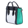 Celine Nano Tricolor Leather Luggage Tote Secondhand