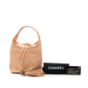 Chanel Calfskin Square Stitch Tassel Hobo Secondhand