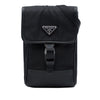 Prada Saffiano Trimmed Re Nylon Smartphone Case Secondhand