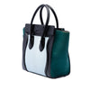 Celine Micro Tricolor Pony Hair Luggage Tote Secondhand