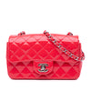 Secondhand Chanel Mini Rectangular Classic Patent Single Flap