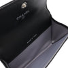 Chanel CC Embossed Leather Camellia Card Holder Secondhand