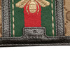 Gucci GG Canvas Webby Bee Wallet on Strap Secondhand