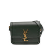 Saint Laurent Small Calfskin Solferino Satchel In Box Secondhand
