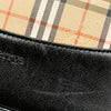 Secondhand Burberry Haymarket Check Canvas Handbag