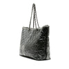 Chanel Large Quilted Tweed and Vinyl Funny Patchwork Tote Secondhand