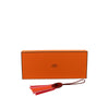 Hermès Hunter Cowhide and Milo Lambskin Paddock Flot Ribbon Bag Charm Secondhand