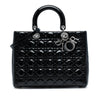 Dior Large Patent Cannage Lady Dior Secondhand