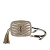 Saint Laurent Baby Metallic Matelasse Calfskin Monogram Lou Camera Bag Secondhand