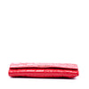 Miu Miu Croc Embossed Patent Wallet On Chain Secondhand