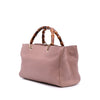 Gucci Medium Calfskin Bamboo Shopper Satchel Secondhand