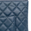 Chanel Medium Quilted Caviar O Case Clutch Secondhand