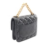 Chanel Mini Quilted Aged Calfskin and Caviar Chain Handle Flap Secondhand