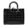 Dior Large Patent Cannage Lady Dior Secondhand