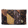 Prada Canvas Broccato Patch Clutch Secondhand