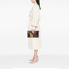 Prada Canvas Broccato Patch Clutch Secondhand