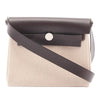 Hermès Military Toile and Vache Hunter Herbag Zip 20 Secondhand