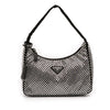 Prada Mini Satin Crystal Re Edition 2000 Shoulder Bag Secondhand