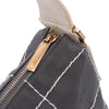 Chanel CC Chocolate Bar Canvas Shoulder Bag Secondhand