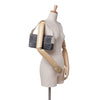 Chanel CC Chocolate Bar Canvas Shoulder Bag Secondhand