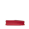 Saint Laurent Grain De Poudre Chevron Monogram Envelope Wallet on Chain Secondhand