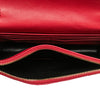 Saint Laurent Grain De Poudre Chevron Monogram Envelope Wallet on Chain Secondhand