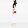 Saint Laurent Grain De Poudre Chevron Monogram Envelope Wallet on Chain Secondhand
