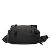 Prada Soft Calf Trimmed Tessuto Double Buckle Belt Bag Secondhand