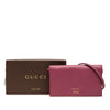 Gucci Dollar Calfskin Swing Wallet On Strap Secondhand